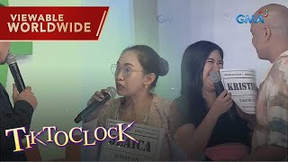 TiktoClock Jayson Gainza and Wacky Kiray give their partners credit card debt [upl. by Zerla]