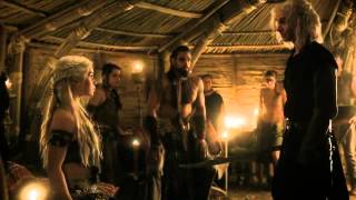 Khal Drogo Killing Viserys  A Crown For A King  Game of Thrones 1x06 HD [upl. by Younglove]