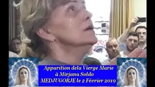 Apparition de la Vierge Marie à Medjugorje le 2 02 2019 [upl. by Barnie]