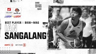 Best Player Ian Sangalang  PBA Philippine Cup 2019 [upl. by Buzz516]