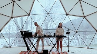 BLACKPANDA  Youll be Here Live set quotGeodesic Dome  Official Videoquot [upl. by Artenek]