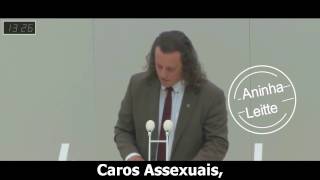 Deputado alemão ironiza ideologia de gênero [upl. by Galen240]