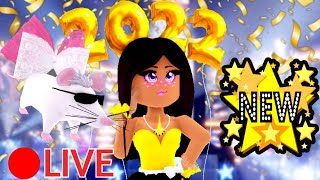 🔴LIVE ROYALE HIGH NEW YEARS RAT INVASION BAGS QUEST amp SEASHELL [upl. by Eibba]