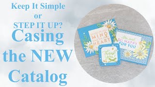 Adventurous Stampin Casing the New Catalog [upl. by Jolenta]