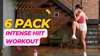 INTENSE 25 MIN 6 PACK SHRED HIIT WORKOUT  HIIT AND ABS [upl. by Garibald898]