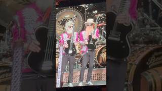 ZZ Top La Grange bow on 9142024 Noblesville NEWMAN Guitars Elwood Francis and Billy F Gibbons [upl. by Shel]