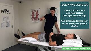 Osteopath treatment for Low Back Pain amp Hamstring Pain [upl. by Vania]