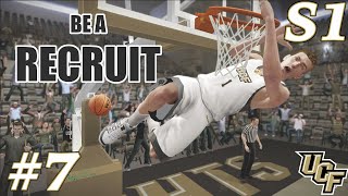 Regular Season Finale Be a Recruit  Ep 7 UCF Dynasty  NCAA Basketball 10 [upl. by Arnuad758]