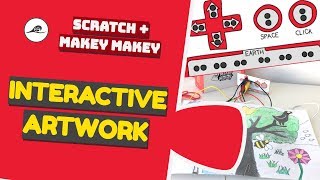 Makey Makey Graphite Drawing Tutorial  Makey Makey Interactive Art [upl. by Piegari741]