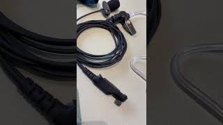 3 wire earpiece for caltta radios headphones earpiece twowayradio walkietalkie earphone [upl. by Eimmak]