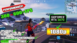 RTX 3070 Fortnite Chapter 4 Performance Mode  Arena amp Creative 1080p  NVIDIA Best Settings [upl. by Aimas]