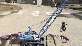 Crawler Crane  LEGO Technic Challenge [upl. by Ias]