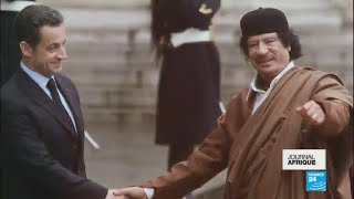 Sarkozy  Kadhafi  une histoire en trois actes [upl. by Afatsum]