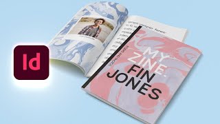 How to Make a Zine Template in InDesign [upl. by Ijar]