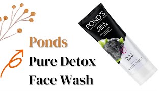 Ponds Pure Detox Face Wash Ponds face wash Ponds Pure Charcoal Face washahmedmedicalcare [upl. by Corvese745]