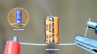 Exploding Capacitor With And Without Safety Vent  Experiment [upl. by Eveline]