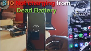 Galaxy S10 not charging from Dead Battery Fix [upl. by Castle143]