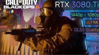 RTX 3080 Ti  Call Of Duty Black Ops 6 [upl. by Yemac969]