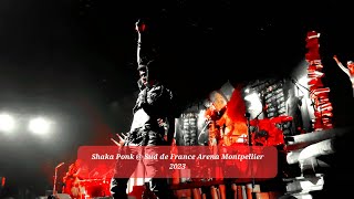 Shaka Ponk  fin du concert  Sud de France Arena Montpellier 08122023 [upl. by Doone]