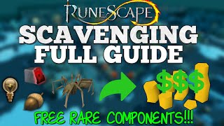 Get Rare Components amp Make GP While AFK  Scavenging Perk Guide 2021  Runescape 3 [upl. by Adanar]