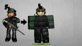 Roblox SCP rBreach MTF Nu7 Operator Avatar Build [upl. by Rosario160]