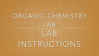 Column Chromatography Lab Video [upl. by Anemolihp952]