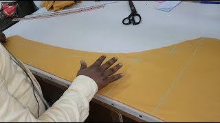 Churidar Ladies Pajami Cutting in Very Simple Way [upl. by Winny210]