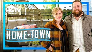 Creating a Cozy Starter Home  Full Episode Recap  Home Town  HGTV [upl. by Inotna]