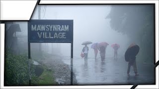 The wettest place on earth  Mawsynram India [upl. by Sparke]