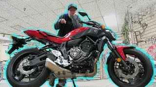 Yamaha FZ07 Honest Review  MT07 Honest Review [upl. by Marilou]