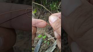 Braid to fluorocarbon knot fishingknot knot braid fluorocarbon tie diy tutorial howto [upl. by Barnabe]