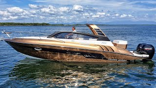 Nova Triton 300 Sport com motores de popa  Rio Boat Show 2022  NÁUTICA [upl. by Hootman]