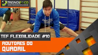 Como Alongar os Adutores do Quadril  TEF Flexibilidade 10 [upl. by Barbi]