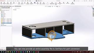 SimTrans Engineering Converson for 3D Assembly [upl. by Kirshbaum655]