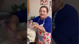 Nonna Pia makes 2 homemade Cavatelli dishes👵🍝 🇮🇹 nonnapia homemadepasta cooking italianfood [upl. by Coniah]