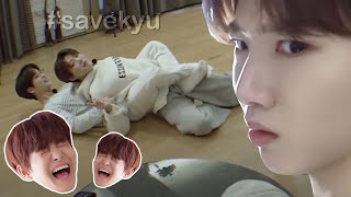 jihoon disturbing junkyus peace for almost 9 minutes [upl. by Yanehs]