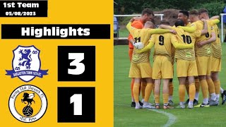 Highlights  Darlaston Town 31 Racing Club Warwick  Sat 5th Aug 2023  FA Cup Extra Preliminary Rd [upl. by Nuhsar64]