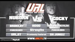 SMACK  URL Presents NUBORN vs COCKY  URLTV [upl. by Yrevi]