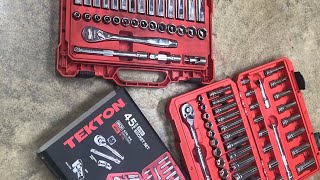 Tekton vs Milwaukee Socket SetsSURPRISING RESULTS [upl. by Line36]