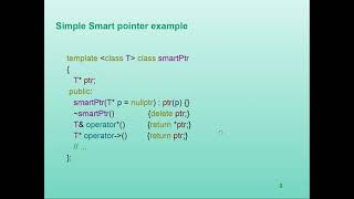 Smart Pointers in C Arabic [upl. by Rebekah]