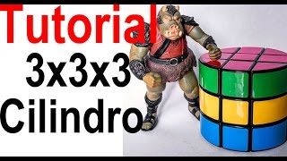 Cilindro 3x3x3 Tutorial Solución Rubik  HD  Principiantes [upl. by Yerdua80]