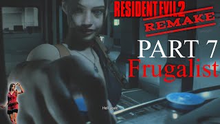 Resident Evil 2 Remake Claire B Frugalist Walkthrough Part 7 [upl. by Tav797]