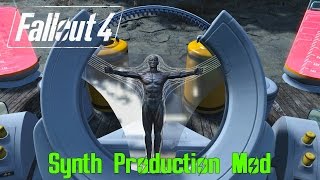 Fallout 4 Mod Showcase The Synth Production Mod  MAKE YOUR OWN SYNTH [upl. by Favien]