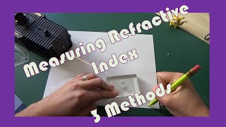 Measuring Refractive Index 3 ways [upl. by Eulalia]