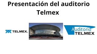 Presentación del auditorio Telmex 2024 [upl. by Rephotsirhc]