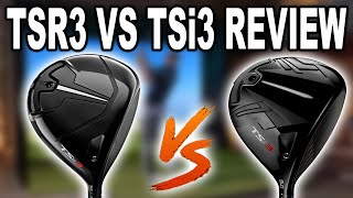 Driver Review Titleist TSr3 vs TSi3 using Foresight Sports GCQUAD Ventus Black [upl. by Yeldah]