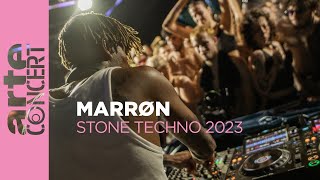 MARRØN  Stone Techno 2023  ARTE Concert [upl. by Talia]