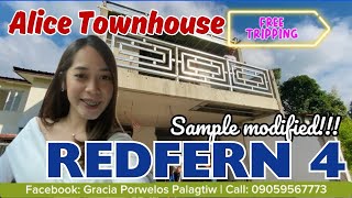 REDFERN 4  Lancaster New City Cavite  ALICE TOWNHOUSE PWEDE NA SA PAGIBIG Inquire now [upl. by Hank]