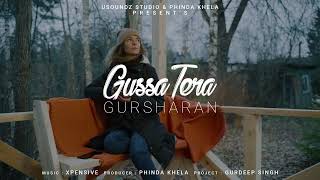 Gussa Tera Official Video  Gursharan  USoundz Studio  Latest Punjabi Song [upl. by Aiksa177]