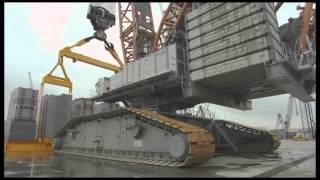 Liebherr Ehingen LR13000 First Lift [upl. by Alexis78]